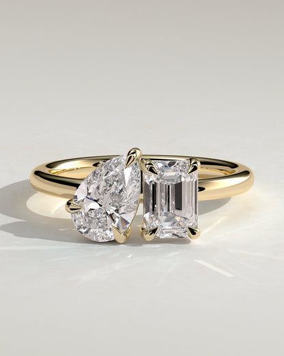 Round Halo, Pave & Split Shank Engagement Ring – 1.93 CT Lab Grown Diamond