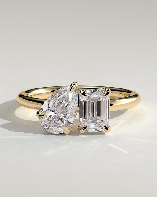 Round Halo, Pave & Split Shank Engagement Ring – 1.93 CT Lab Grown Diamond
