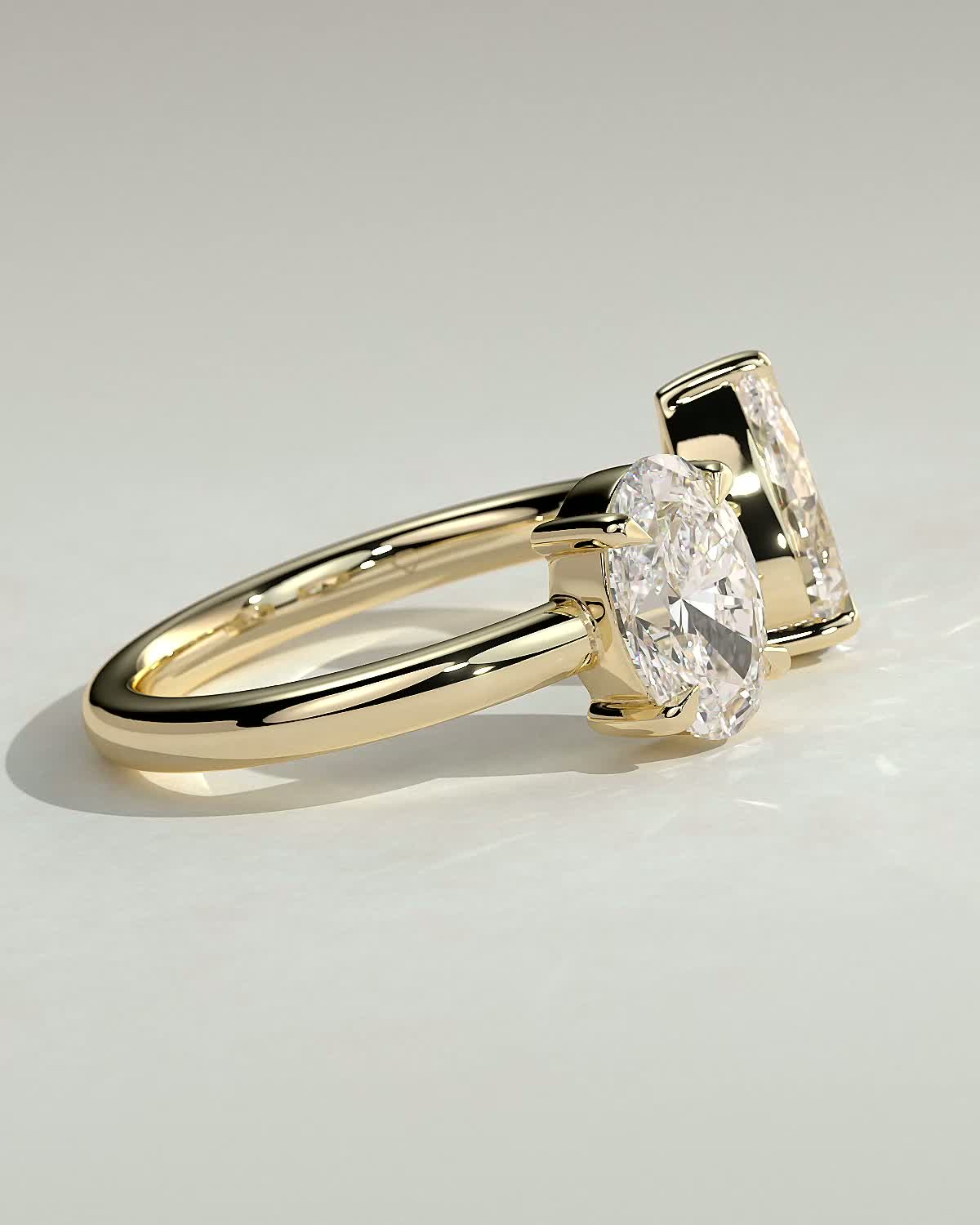 Round Halo, Pave & Split Shank Engagement Ring – 1.93 CT Lab Grown Diamond