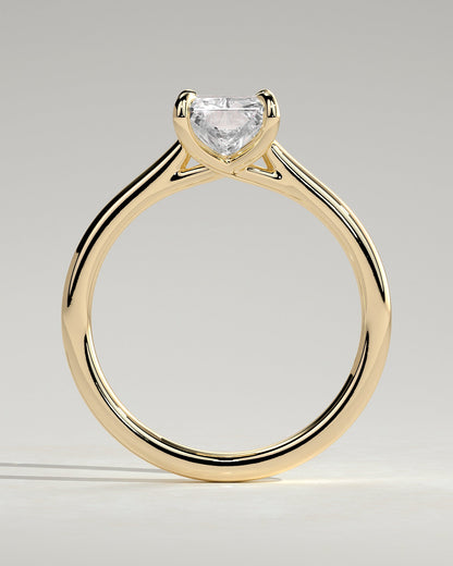 Radiant Solitaire Engagement Ring – 2 CT Lab Grown Diamond