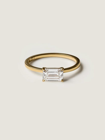 Marquise Cut Cluster Styled Lab Grown Diamond Engagement Ring