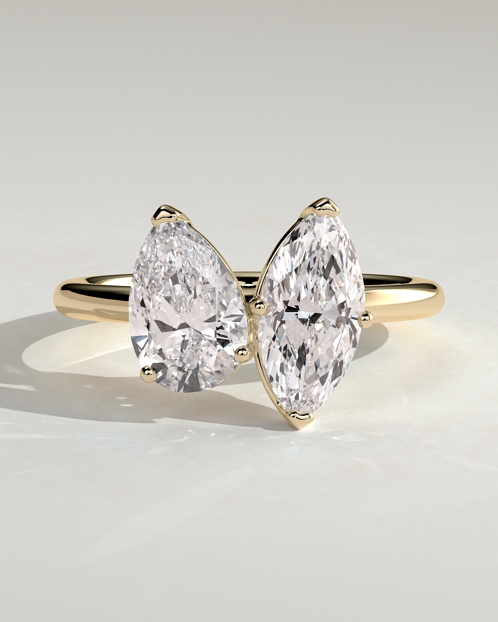 Round Halo, Pave & Split Shank Engagement Ring – 1.93 CT Lab Grown Diamond