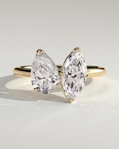 Round Halo, Pave & Split Shank Engagement Ring – 1.93 CT Lab Grown Diamond