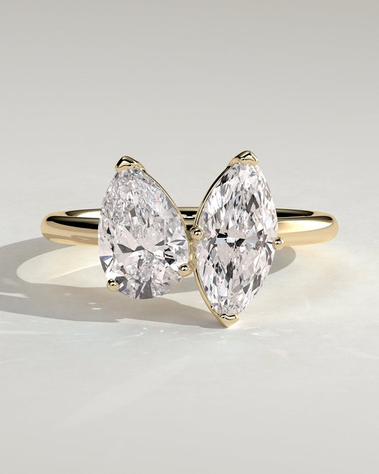 Round Halo, Pave & Split Shank Engagement Ring – 1.93 CT Lab Grown Diamond