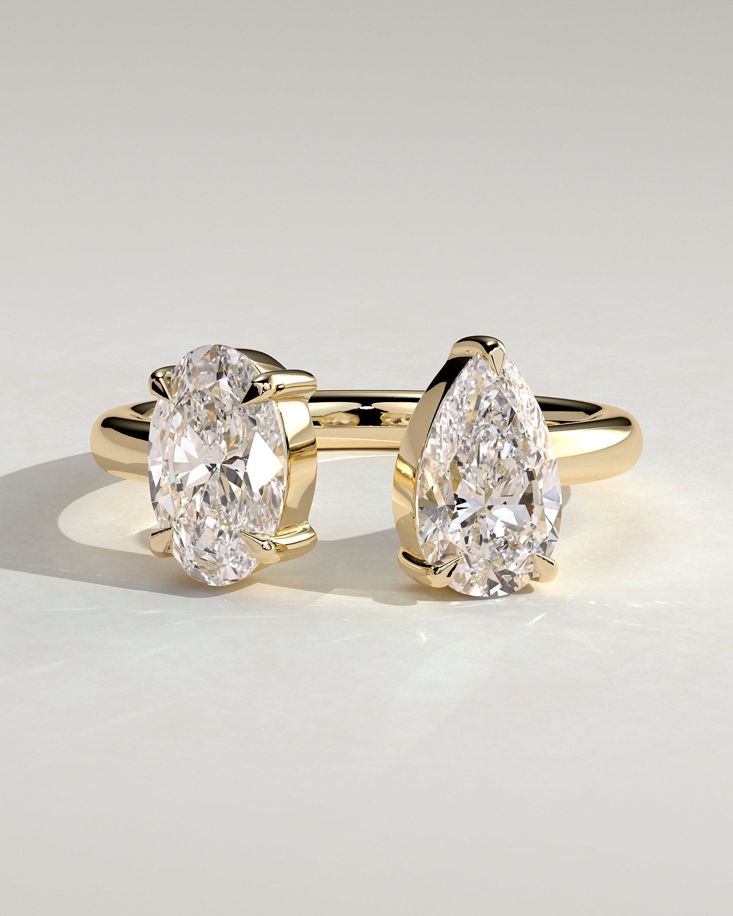 Round Halo, Pave & Split Shank Engagement Ring – 1.93 CT Lab Grown Diamond
