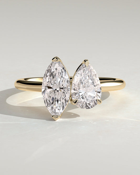 Round Halo, Pave & Split Shank Engagement Ring – 1.93 CT Lab Grown Diamond