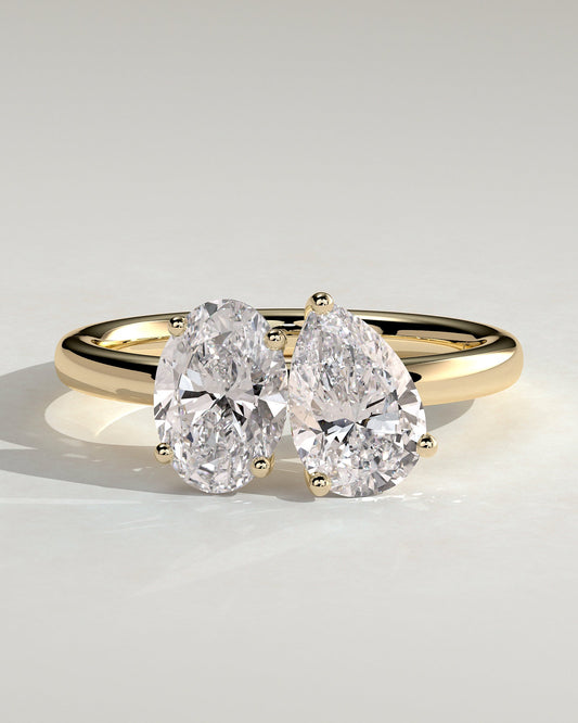 Round Halo, Pave & Split Shank Engagement Ring – 1.93 CT Lab Grown Diamond