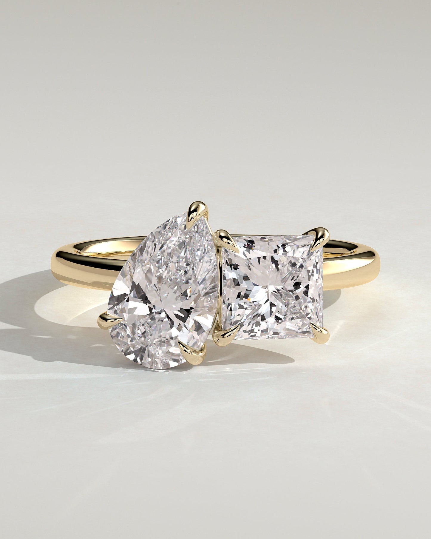 Round Halo, Pave & Split Shank Engagement Ring – 1.93 CT Lab Grown Diamond