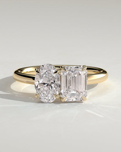 Round Halo, Pave & Split Shank Engagement Ring – 1.93 CT Lab Grown Diamond