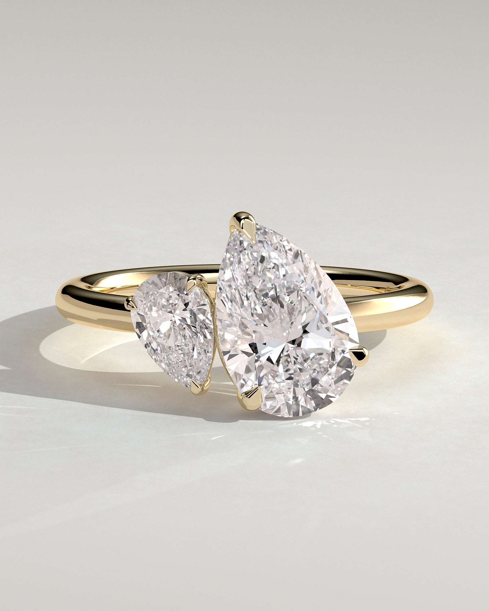 Round Halo, Pave & Split Shank Engagement Ring – 1.93 CT Lab Grown Diamond