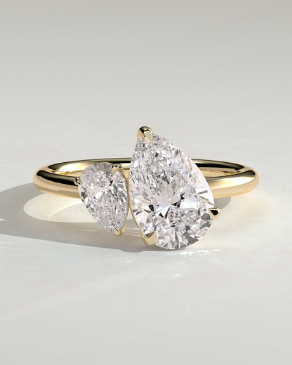 Round Halo, Pave & Split Shank Engagement Ring – 1.93 CT Lab Grown Diamond