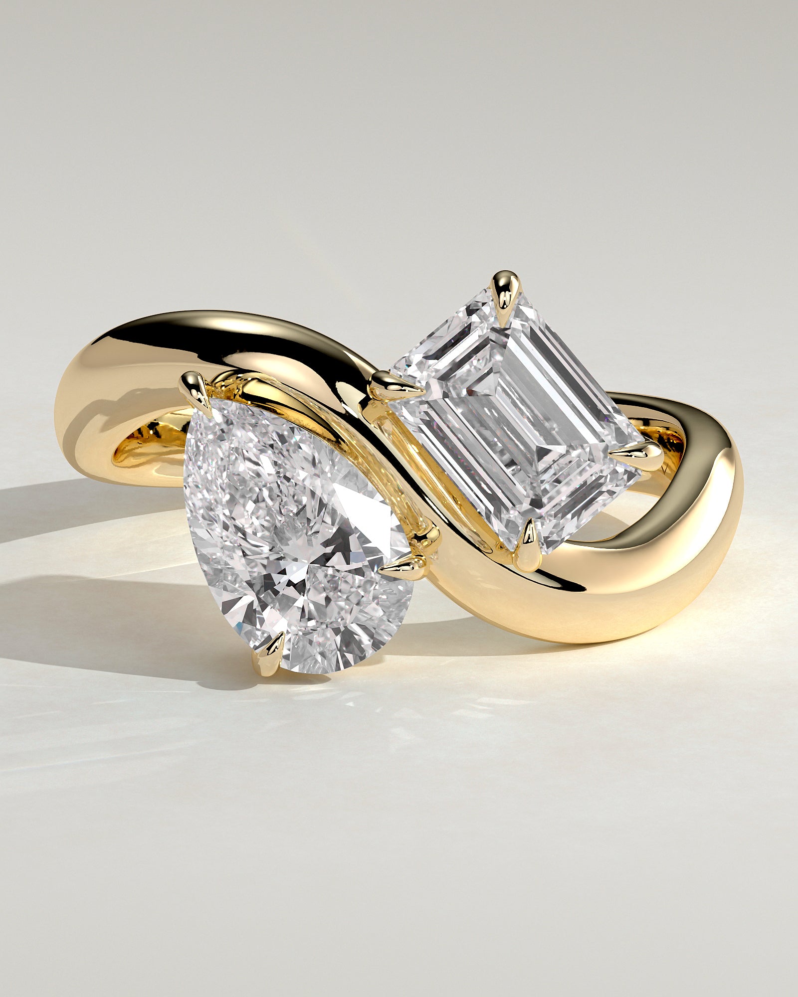 Round Halo, Pave & Split Shank Engagement Ring – 1.93 CT Lab Grown Diamond
