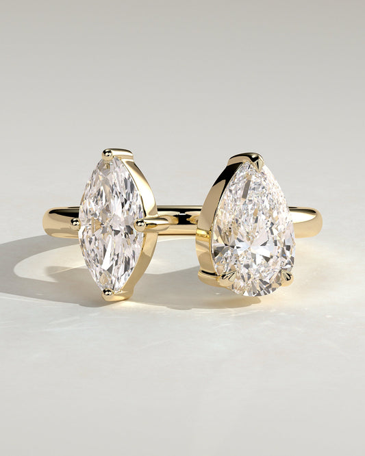 Round Halo, Pave & Split Shank Engagement Ring – 1.93 CT Lab Grown Diamond