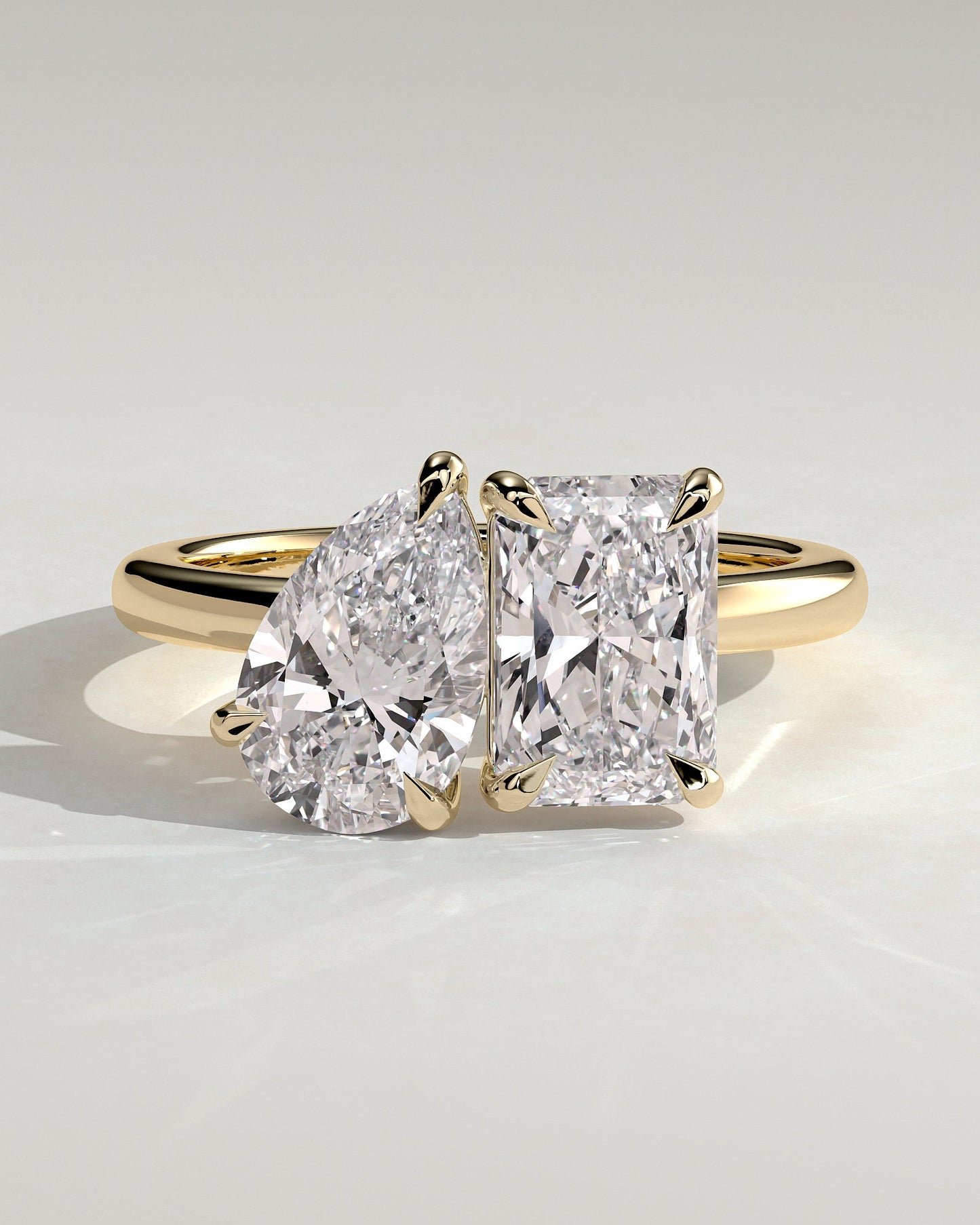 Round Halo, Pave & Split Shank Engagement Ring – 1.93 CT Lab Grown Diamond