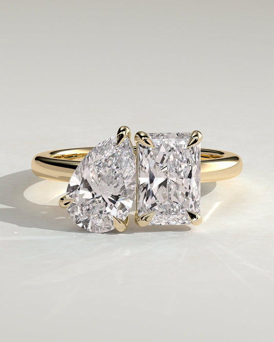 Round Halo, Pave & Split Shank Engagement Ring – 1.93 CT Lab Grown Diamond