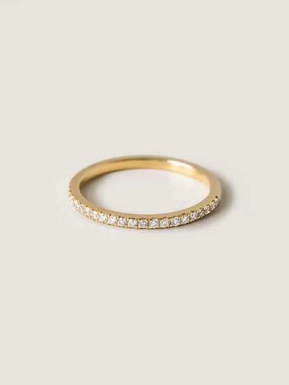 Marquise Cut Cluster Styled Lab Grown Wedding Band