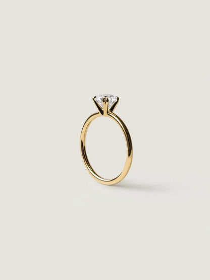 Marquise Cut Cluster Styled Lab Grown Diamond Engagement Ring