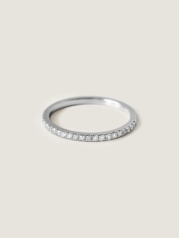 Marquise Cut Cluster Styled Lab Grown Wedding Band