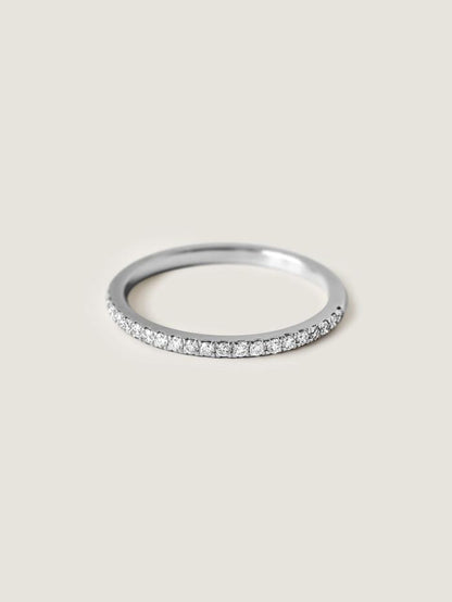 Marquise Cut Cluster Styled Lab Grown Wedding Band