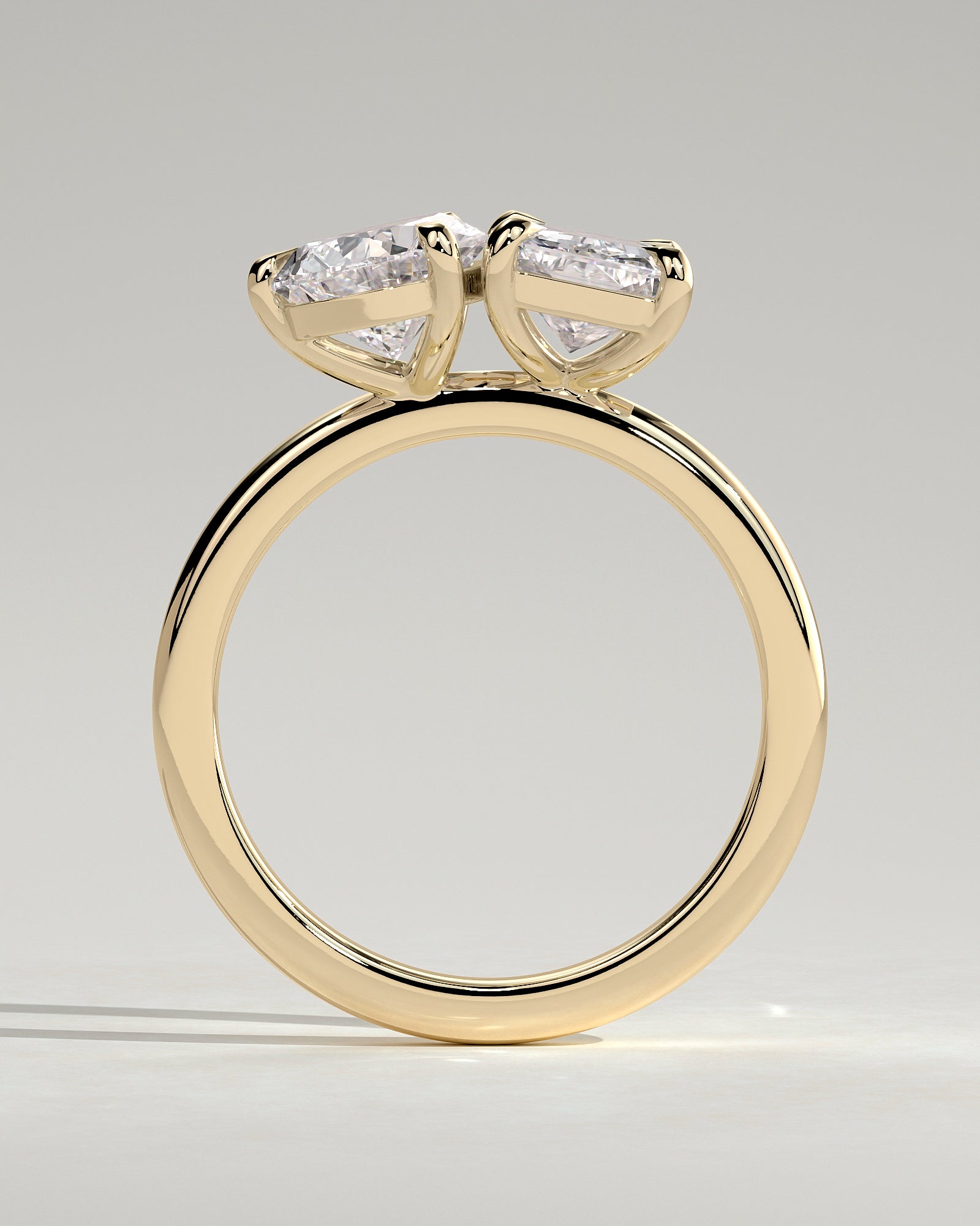 Round Halo, Pave & Split Shank Engagement Ring – 1.93 CT Lab Grown Diamond