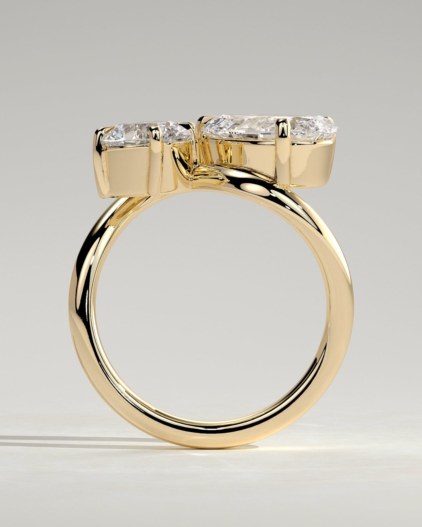 Round Halo, Pave & Split Shank Engagement Ring – 1.93 CT Lab Grown Diamond