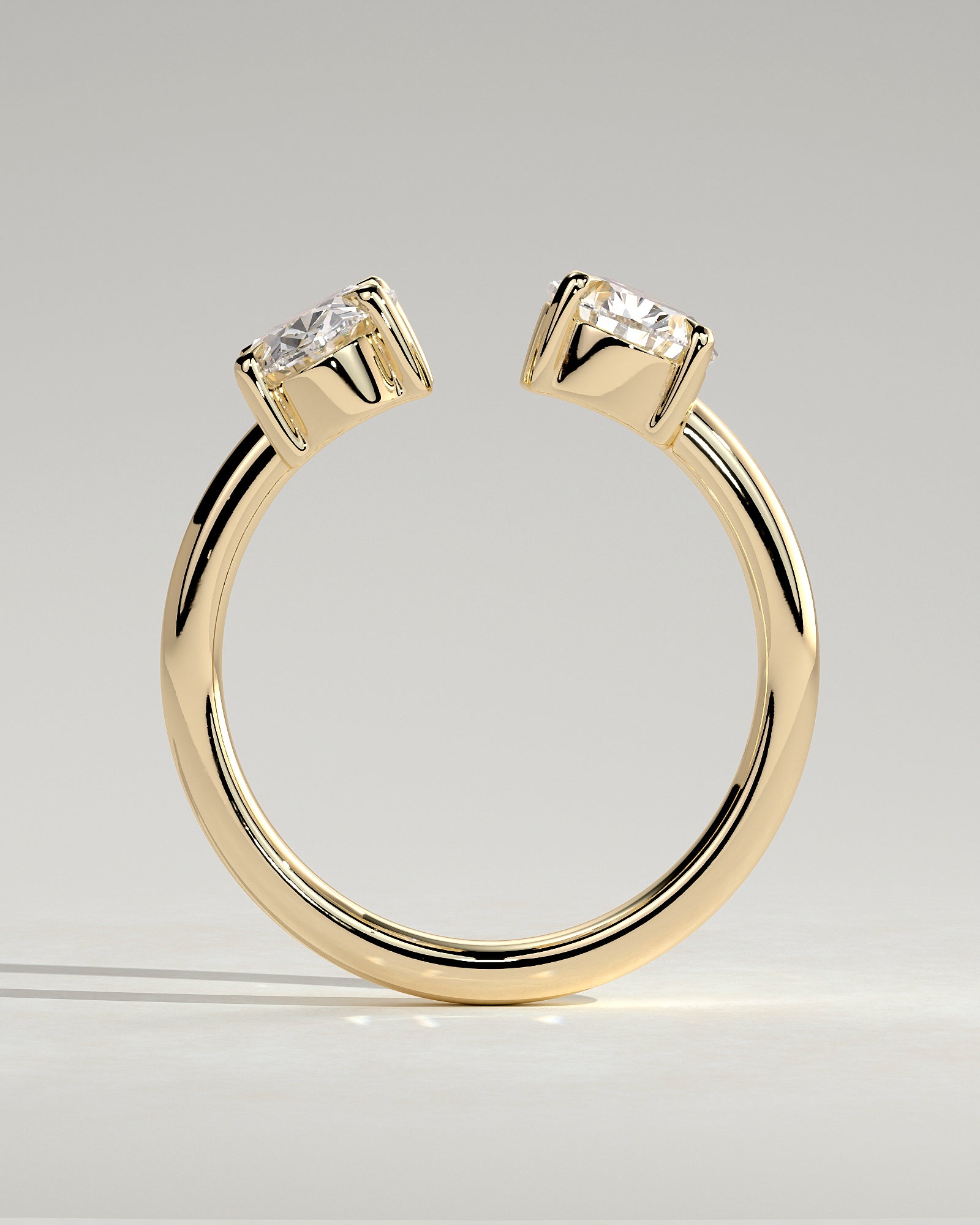 Round Halo, Pave & Split Shank Engagement Ring – 1.93 CT Lab Grown Diamond