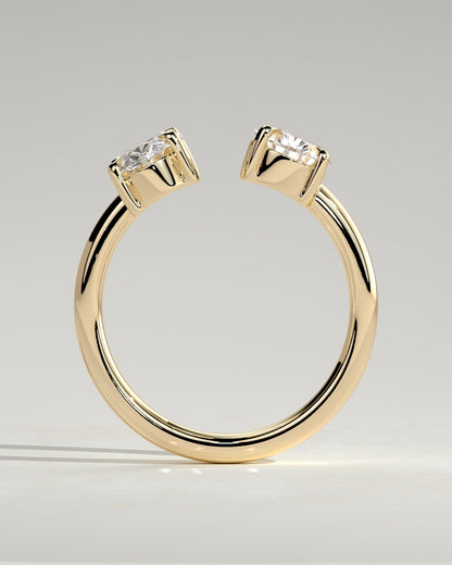 Round Halo, Pave & Split Shank Engagement Ring – 1.93 CT Lab Grown Diamond