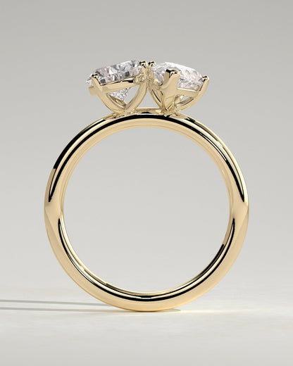 Round Halo, Pave & Split Shank Engagement Ring – 1.93 CT Lab Grown Diamond