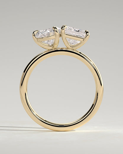 Round Halo, Pave & Split Shank Engagement Ring – 1.93 CT Lab Grown Diamond