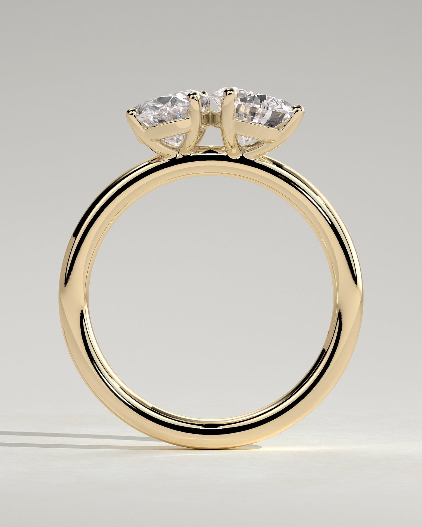 Round Halo, Pave & Split Shank Engagement Ring – 1.93 CT Lab Grown Diamond