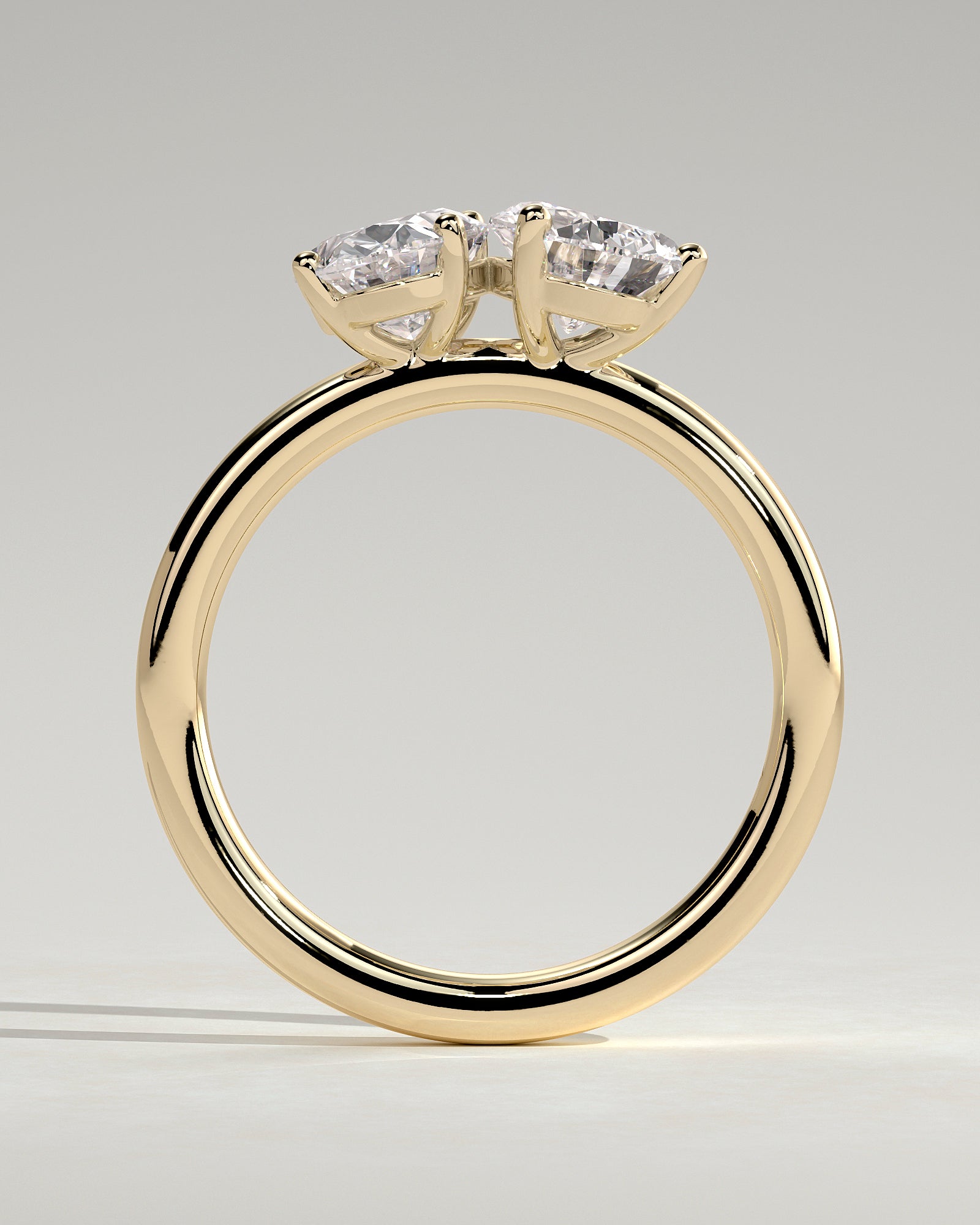 Round Halo, Pave & Split Shank Engagement Ring – 1.93 CT Lab Grown Diamond