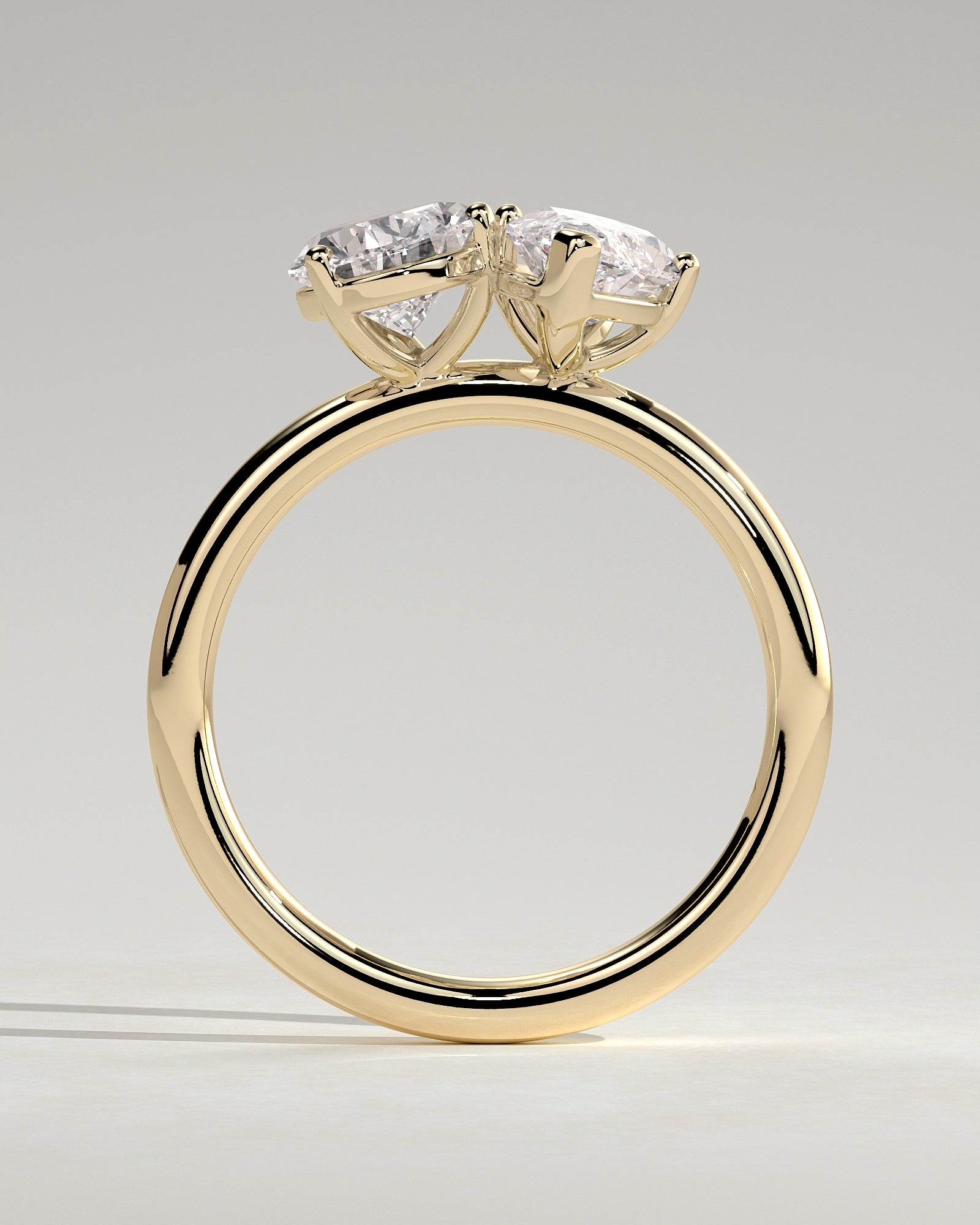 Round Halo, Pave & Split Shank Engagement Ring – 1.93 CT Lab Grown Diamond
