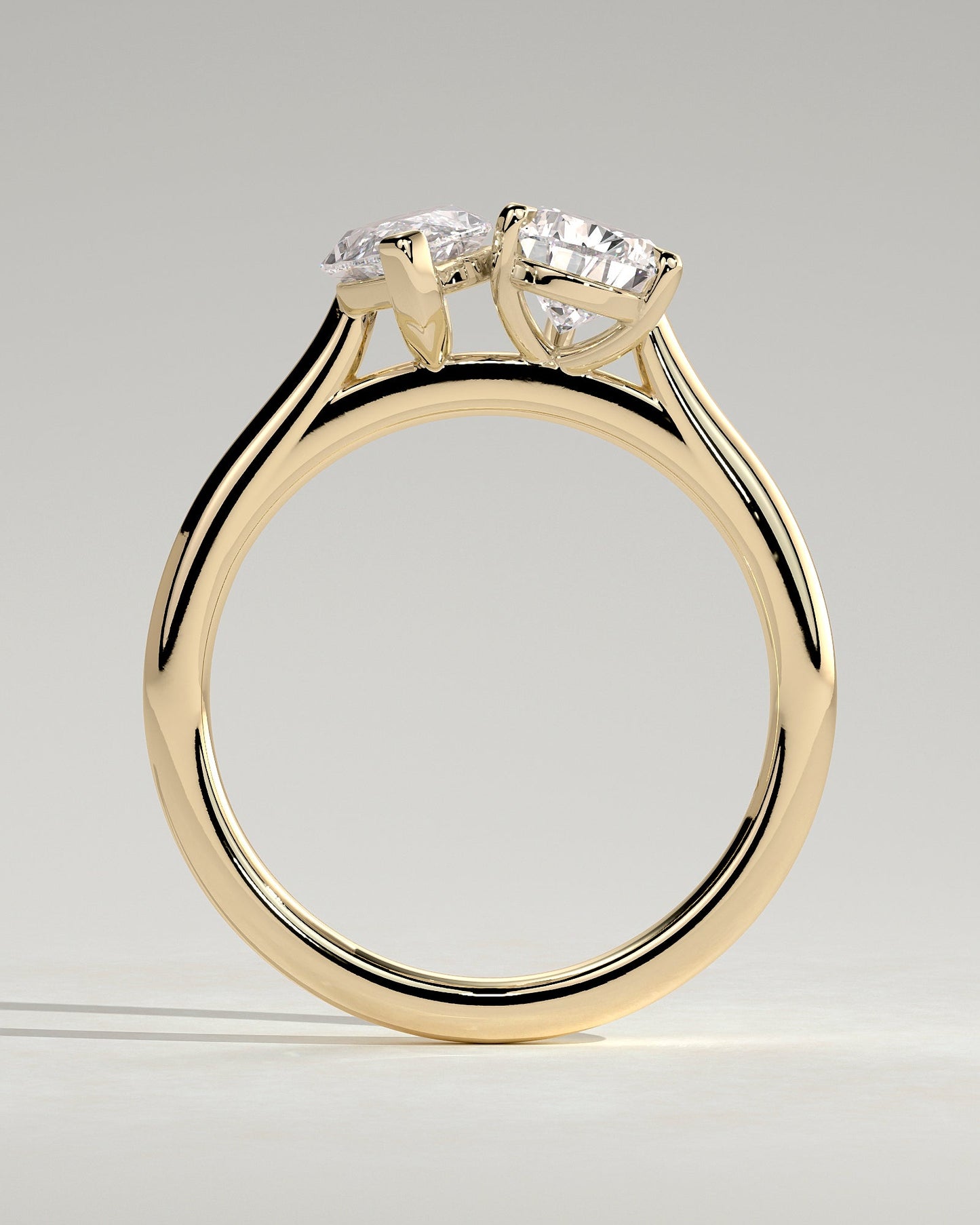 Round Halo, Pave & Split Shank Engagement Ring – 1.93 CT Lab Grown Diamond
