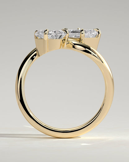 Round Halo, Pave & Split Shank Engagement Ring – 1.93 CT Lab Grown Diamond