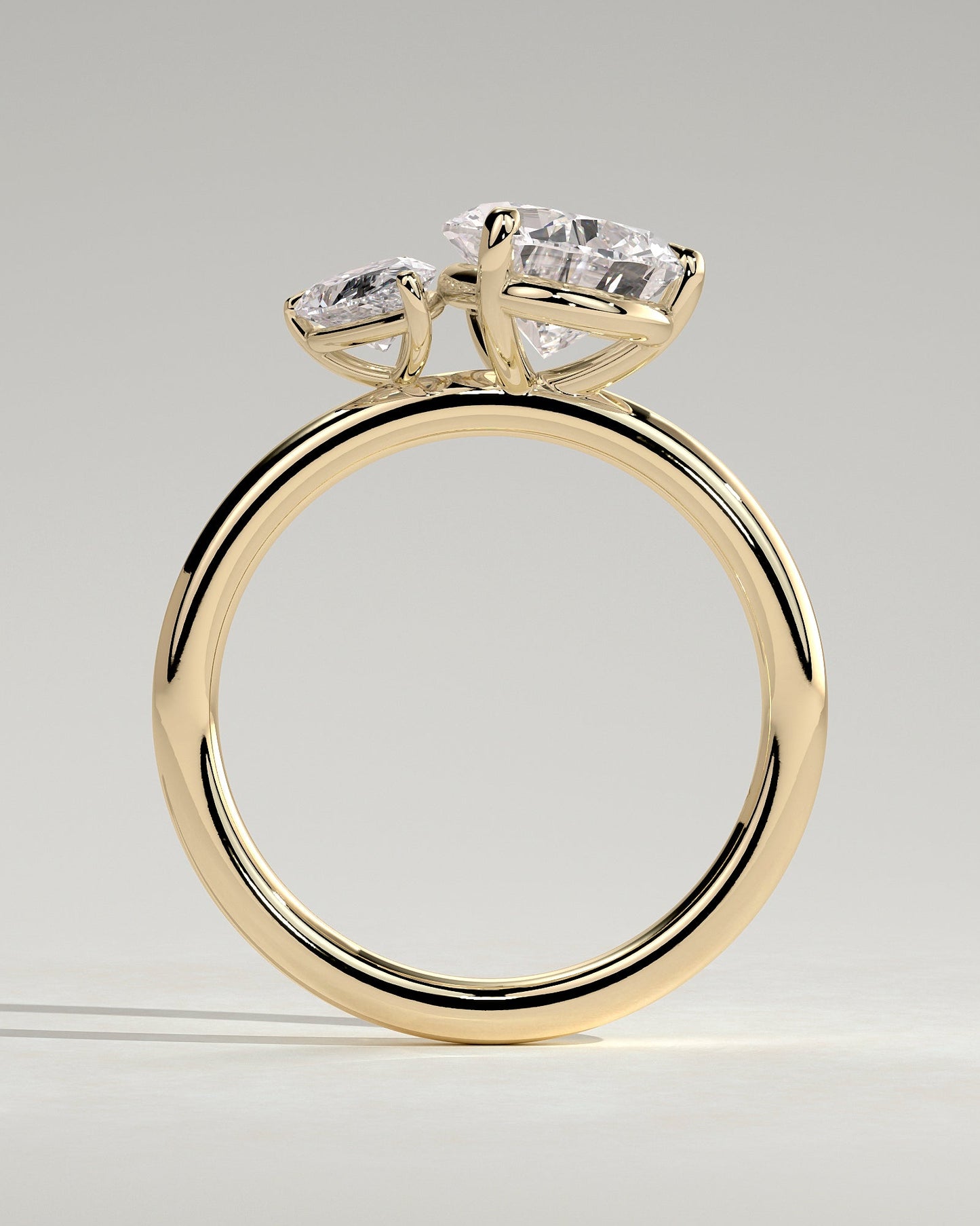 Round Halo, Pave & Split Shank Engagement Ring – 1.93 CT Lab Grown Diamond