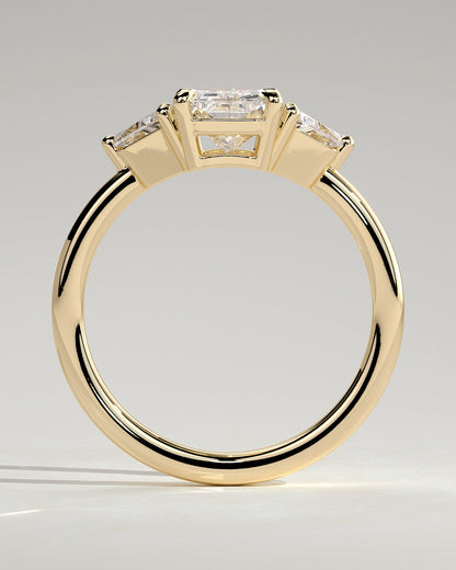 Round Halo, Pave & Split Shank Engagement Ring – 1.93 CT Lab Grown Diamond