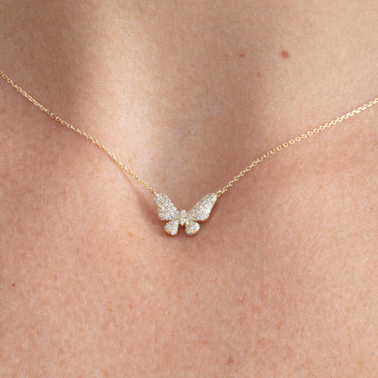 1.0 CT Round Bezel Solitaire Lab Grown Diamond Necklace
