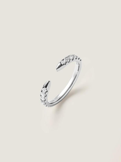 Marquise Cut Cluster Styled Lab Grown Wedding Band