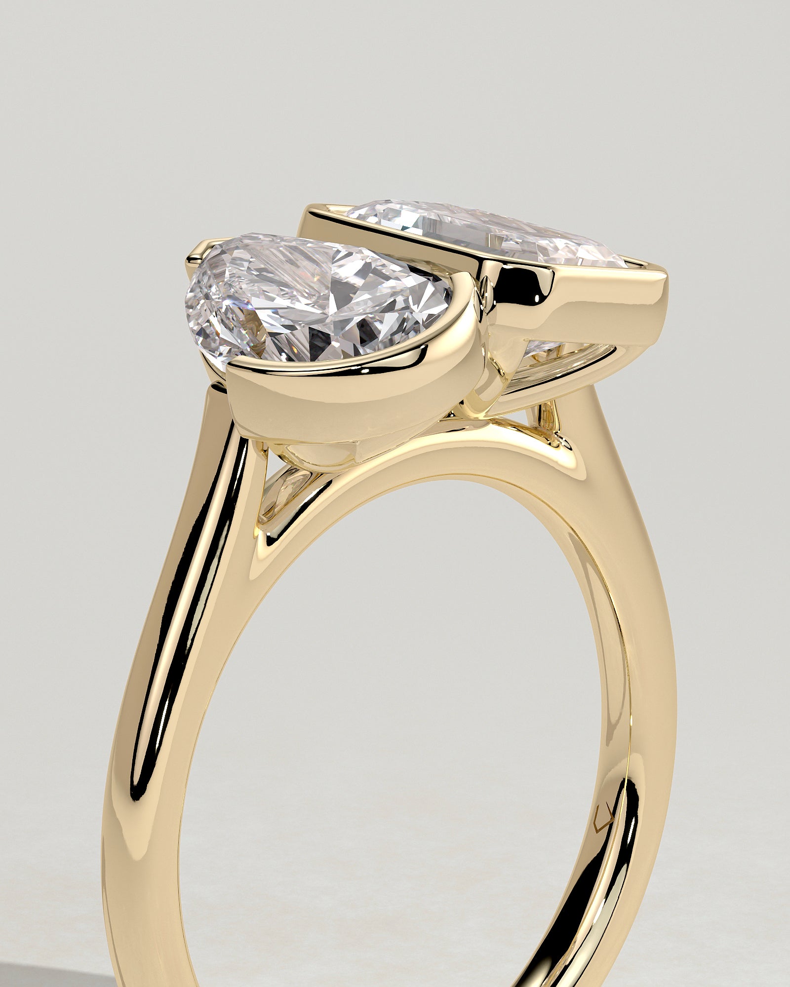 Round Halo, Pave & Split Shank Engagement Ring – 1.93 CT Lab Grown Diamond
