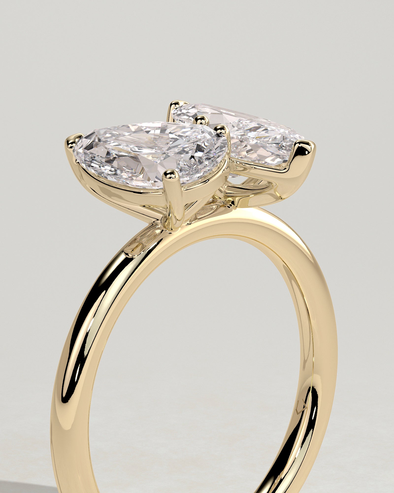 Round Halo, Pave & Split Shank Engagement Ring – 1.93 CT Lab Grown Diamond