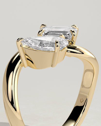 Round Halo, Pave & Split Shank Engagement Ring – 1.93 CT Lab Grown Diamond