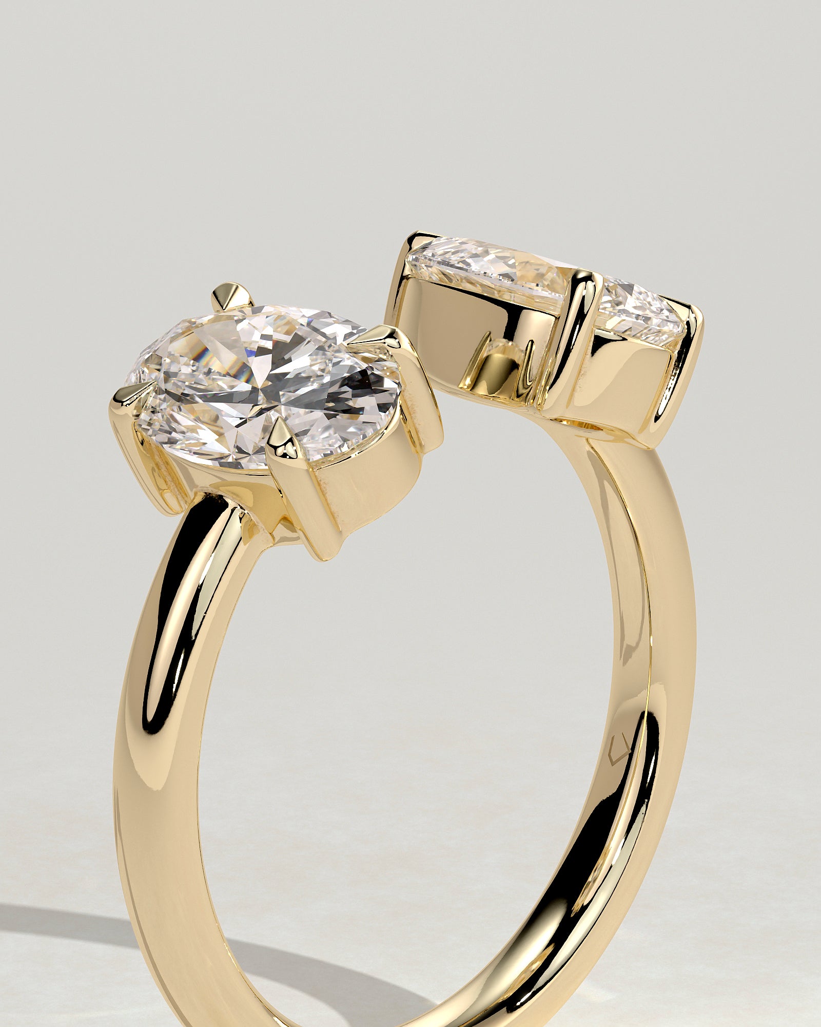 Round Halo, Pave & Split Shank Engagement Ring – 1.93 CT Lab Grown Diamond