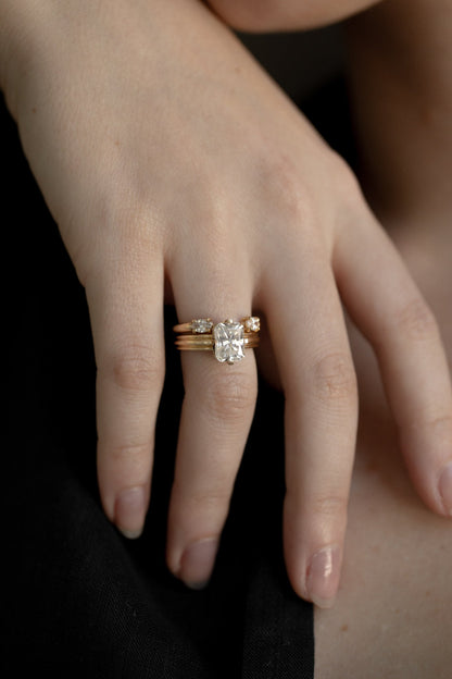 0.37 CT Round Full Eternity Lab Grown Diamond Wedding Band