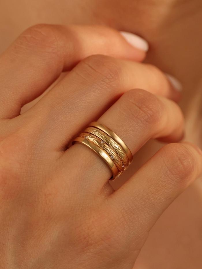 Marquise Cut Cluster Styled Lab Grown Wedding Band