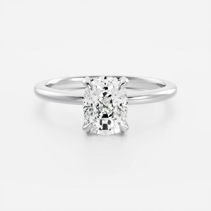 Oval Three Stone Lab Grown Diamond Engagement Ring