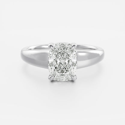Oval Three Stone Lab Grown Diamond Engagement Ring