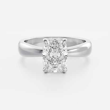 Oval Three Stone Lab Grown Diamond Engagement Ring