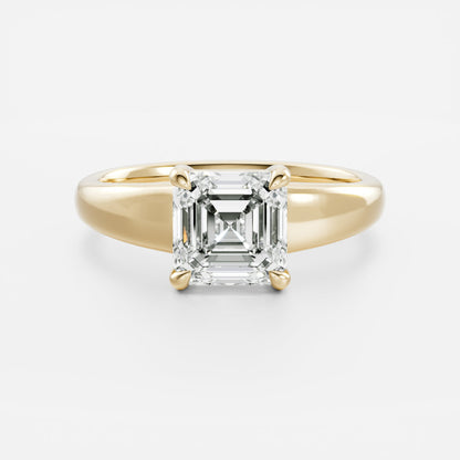 Oval Three Stone Lab Grown Diamond Engagement Ring