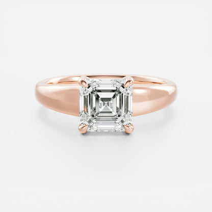 Oval Three Stone Lab Grown Diamond Engagement Ring