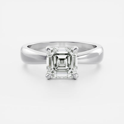 Oval Three Stone Lab Grown Diamond Engagement Ring